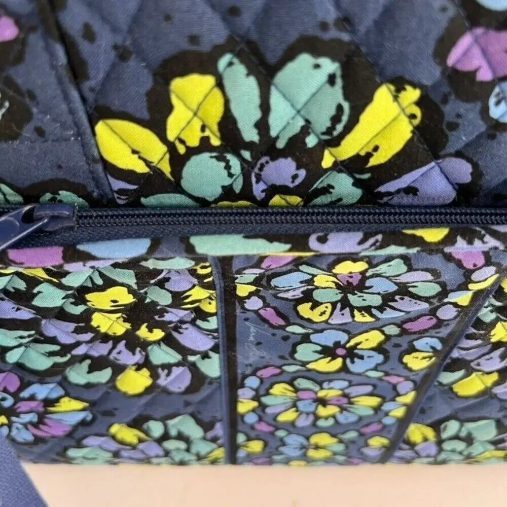 Vera Bradley Bag Case Hard Shell Laptop Workstation Crossbody Floral Quilted